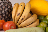 Fototapeta Kuchnia - frutas e verduras
