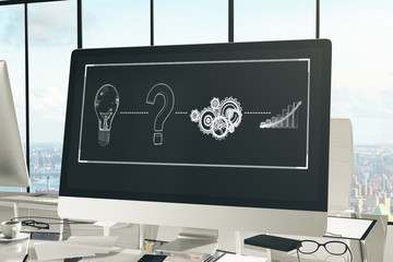 Aufkleber - Innovation concept