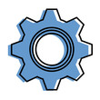 © Gstudio - gears machinery isolated icon vector illustration design