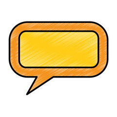 speech bubble message icon vector illustration design