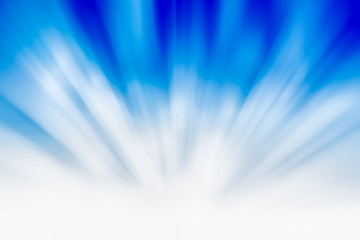 Leinwandbilder - Blue motion background