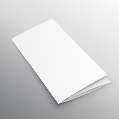 Wall Mural - tri-fold mockup brochure design template vector
