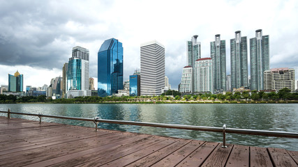 cityscape of bangkok city , landscape Thailand 