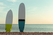© fotofabrika - Surfboards on the beach