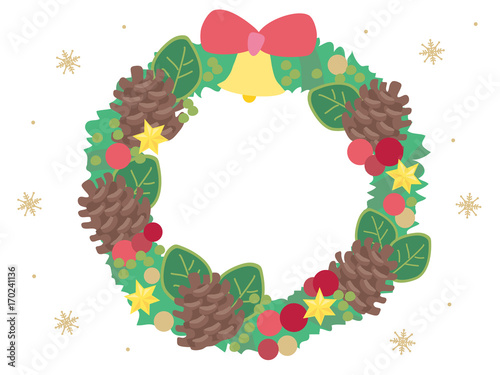 クリスマス リース イラスト Buy This Stock Vector And Explore Similar Vectors At Adobe Stock Adobe Stock