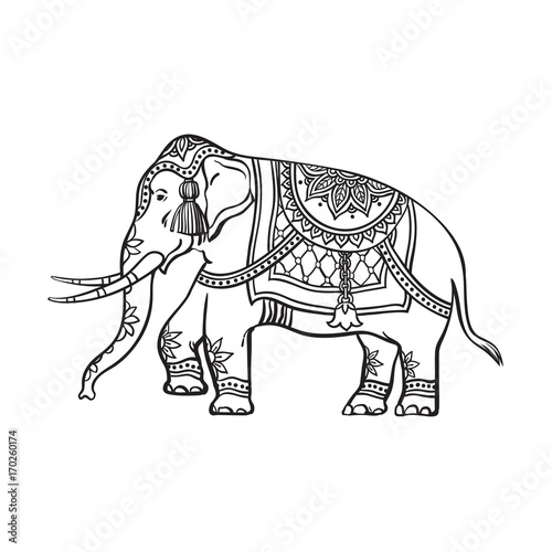 Free Free 157 Indian Elephant Svg SVG PNG EPS DXF File