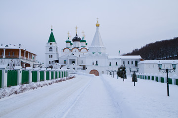 monastery of the ancient town of gorky