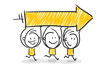 © strichfiguren.de - Strichfiguren / Strichmännchen: Team, Teamwork. (Nr. 63)