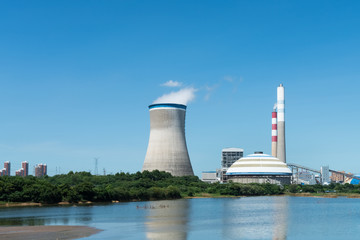 Canvas Print - thermal power plant