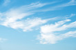 © 安琦 王 - Cloudy blue sky abstract background