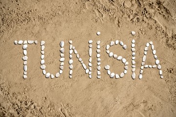 Tunisia - beach, sand, stones