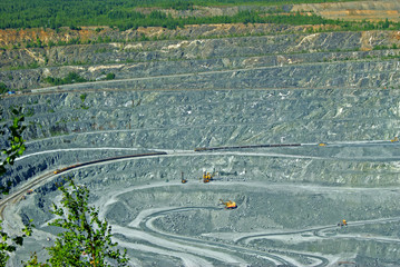 Mining pit