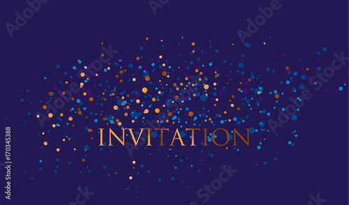 new year gold and blue star...