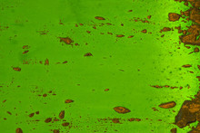 Abstract Green Grunge Background Of Old Wall