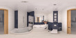 360 panorama of bathroom interior design
