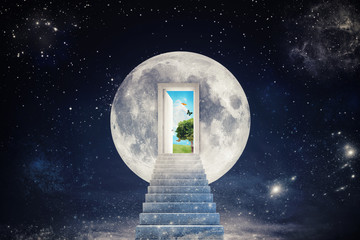 Wall Mural - new worlds with a clean environment