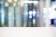 © siam4510 - Blurred bokeh light background and white table