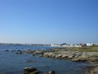 Sticker - Côte sauvage de la presqu'île de Quiberon, Bretagne, France