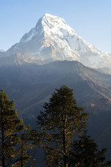 Wall Mural - Mountain peak in Himalayas, Nepal