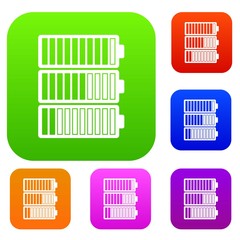 Poster - Battery indicators set collection
