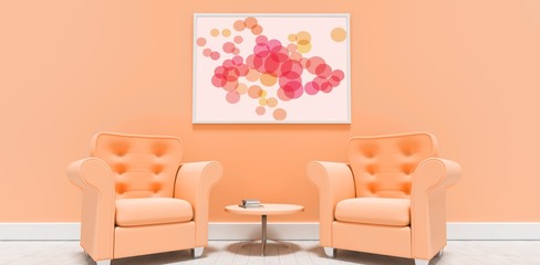 Poster - Composite image of graphic image of colorful circles