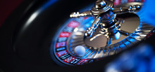 Roulette In Casino And Poker Chips