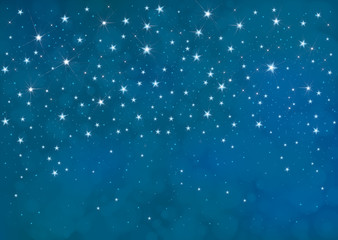 vector starry night sky background.