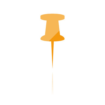 Farbiges Symbol - Stecknadel