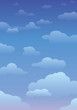 Cloudy sky background 12.