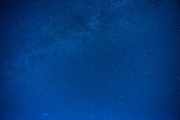 Wall Mural - Night sky with many stars