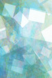 Geometrische Formen auf Wasserfarben  - bunter abstrakter Hintergrund