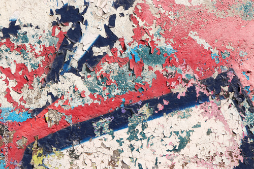 Weathered Graffiti Wall Urban Street Art Beauty Texture Background Dark Blue Red Buy This Stock Photo And Explore Similar Images At Adobe Stock Adobe Stock