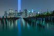 Downtown Manhattan from the old Brooklyn Piers on 9/11