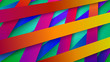 Abstract background of interwoven stripes