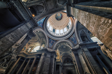 Pantheon ceiling in Paris