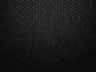 abstract black texture background hexagon