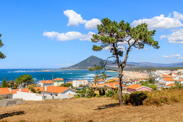 Forte de Insua em Caminha, boca do rio Minho Portugal