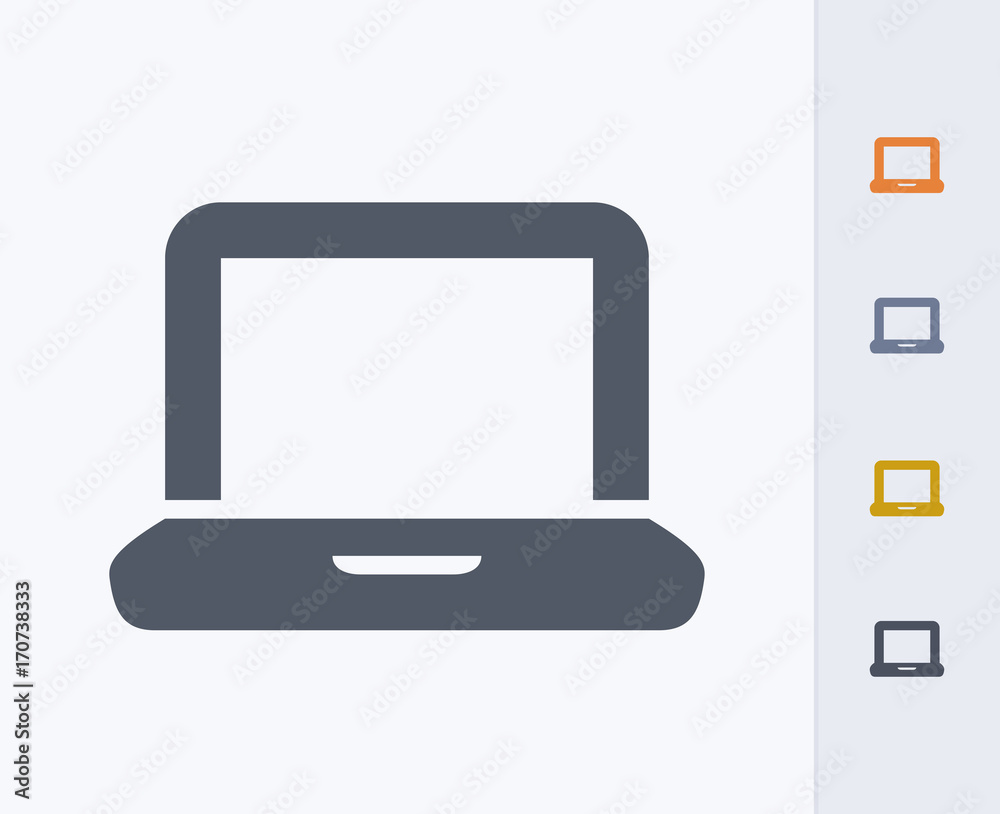 Notebook Pixel Icon Laptop - Carbon Icons. A professional, pixel-perfect icon designed on a ...