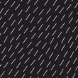 Diagonal short dash lines seamless vector pattern. Repeated simple background for print, textile, web use. Rain, hair, or grass texture.