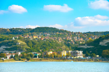 Canvas Print - Danube coastal town. Svishtov, Bulgaria