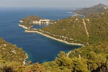 Canvas Print - Lastovo island, Croatia. Zaklopatica village