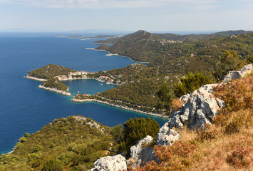 Canvas Print - Lastovo islands, Croatia.