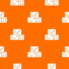 Poster - Three dice cubes pattern seamless