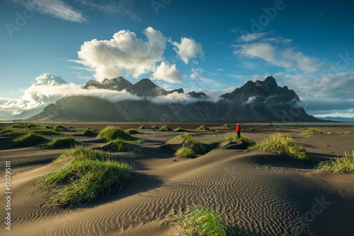 Plakat Stokksnes, południowa Islandia