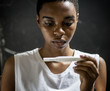 © Rawpixel.com - Black woman with pregnancy test in a hand