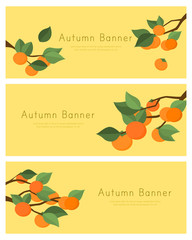 Wall Mural - Autumn Concept Banner Design