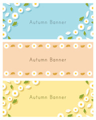 Wall Mural - Autumn Concept Banner Design