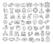 © ihorzigor - Business icons set in line style