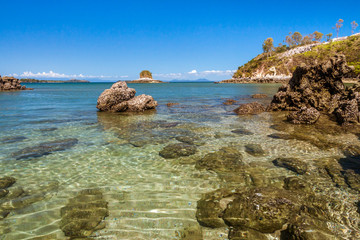 Wall Mural - Rocky island