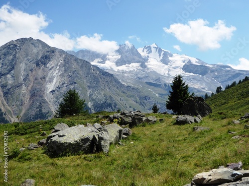 Valokuva Grand Paradis vu d'Orvieille, Valsavarenche